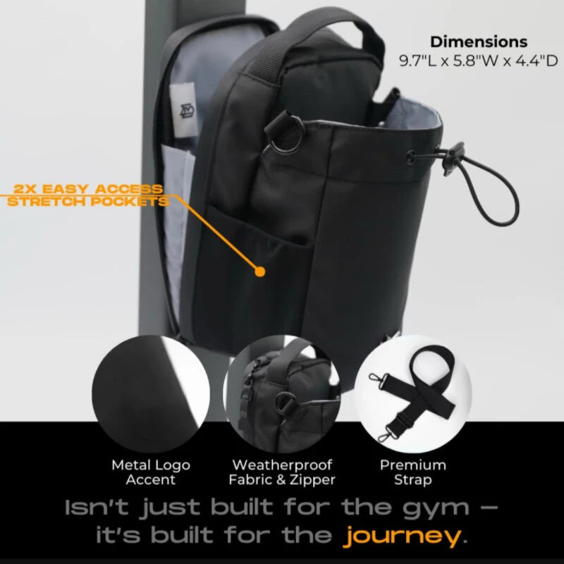New Magnetic Water Bottle Pouch Bag Gym