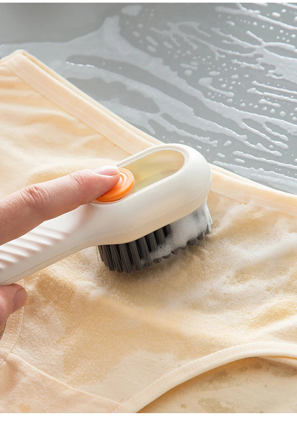 1/2Pcs Multifunctional Cleaning Brush Soft-bristled Liquid Shoe Brush Clothes Brush Shoe Clothing Board Brush Shoe Cleaner