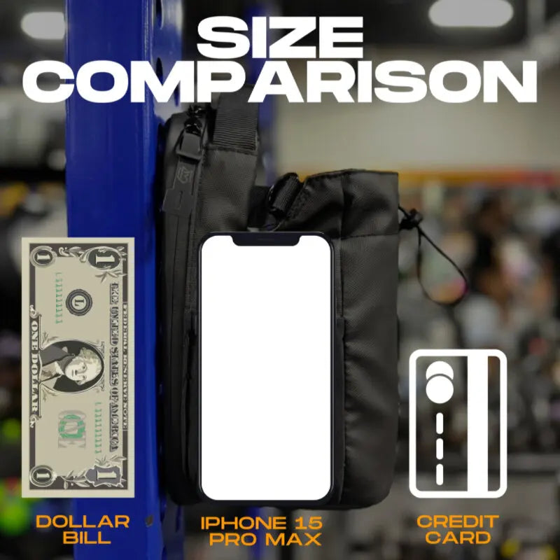 New Magnetic Water Bottle Pouch Bag Gym