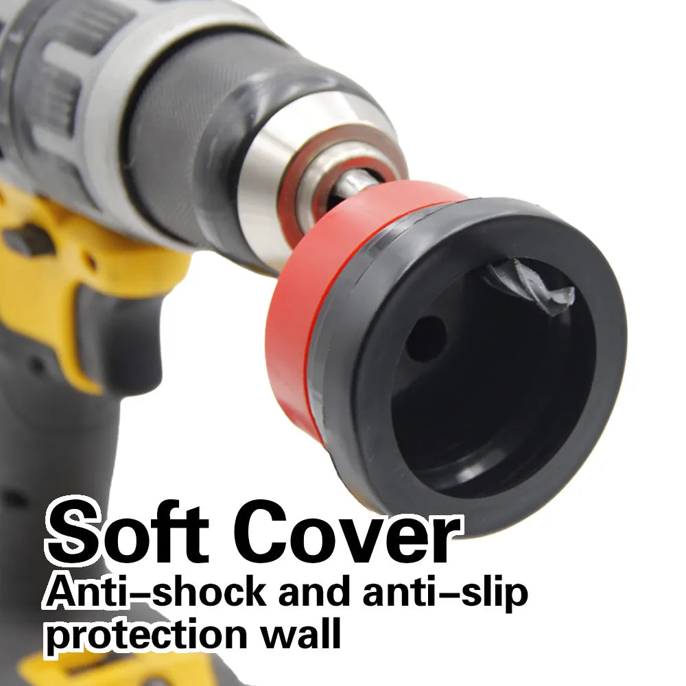 1PC Red Dust Collector Punching Machine Dust Bowl Dust-proof Device Electric Hammer Dust Stopper Electric Tool Accessories