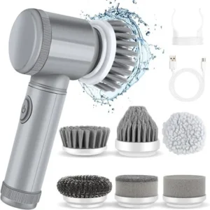 Multi Functional Handheld Wireless Electric Cleaning Brush